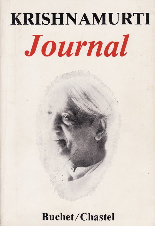 Le Journal de Krishnamurti