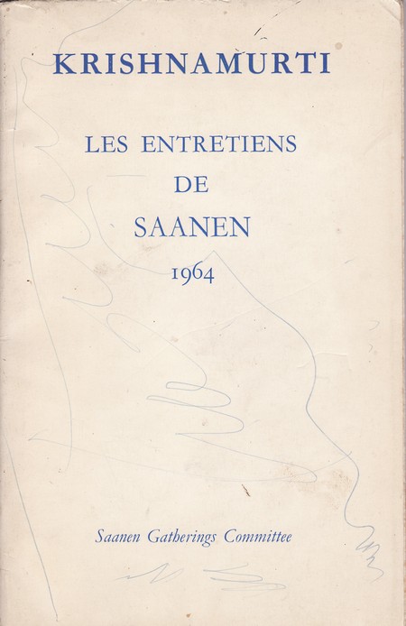 Les Entretiens de Saanen - 1964