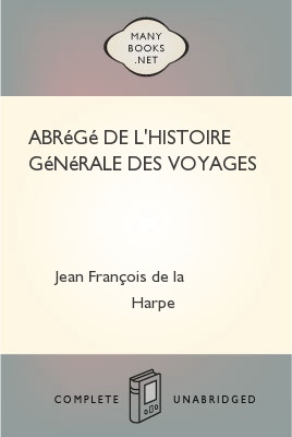 Abrégé de l'Histoire Générale des Voyages