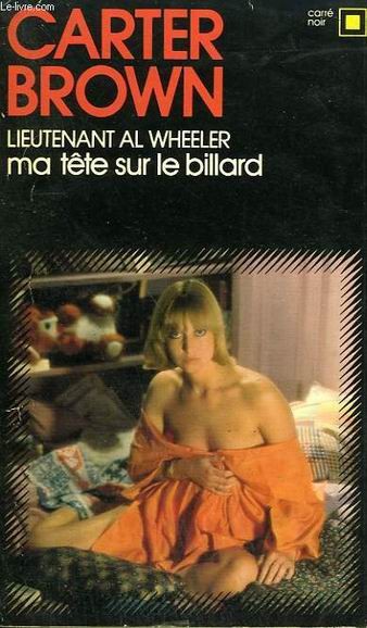 Ma tête sur le billard