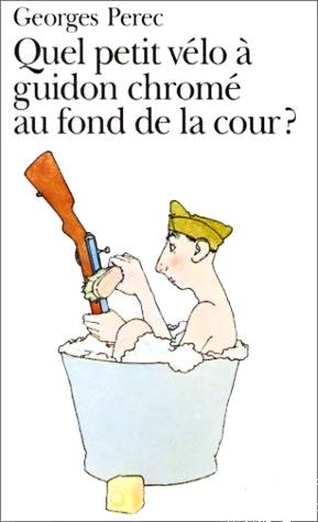 Quel petit vélo à guidon chromé au fond de la cour ?