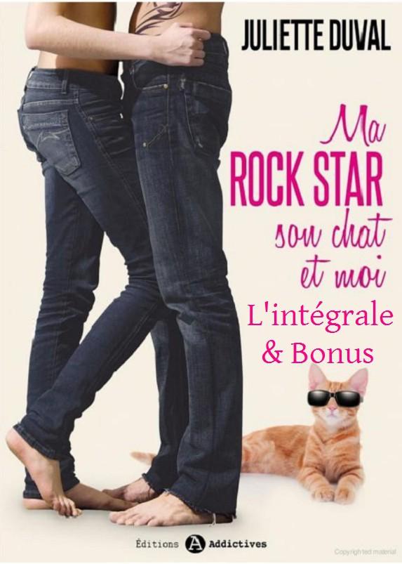 Ma rockstar, son chat et moi