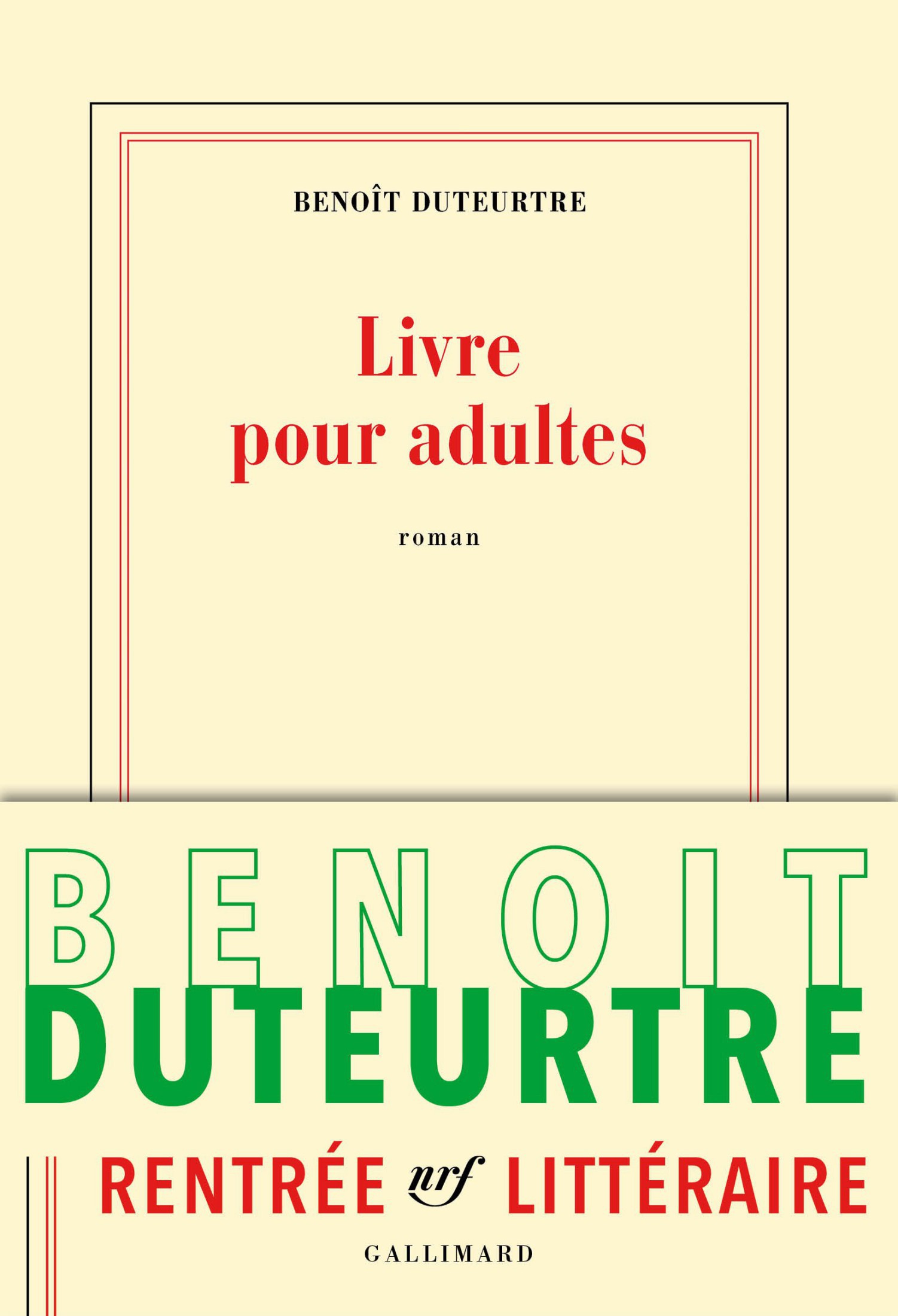 Livre pour adultes