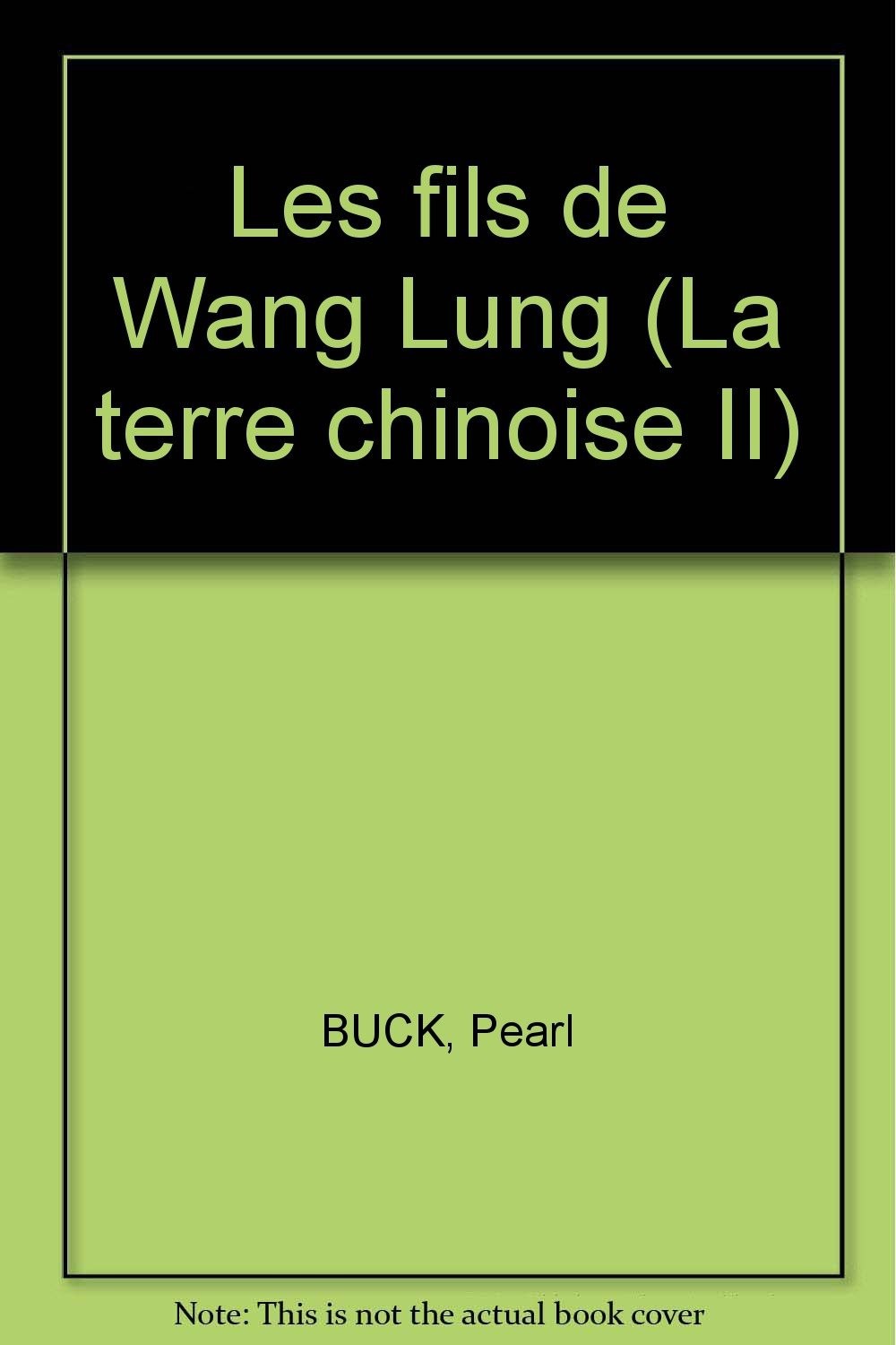 Les fils de Wang Lung (La terre chinoise II)