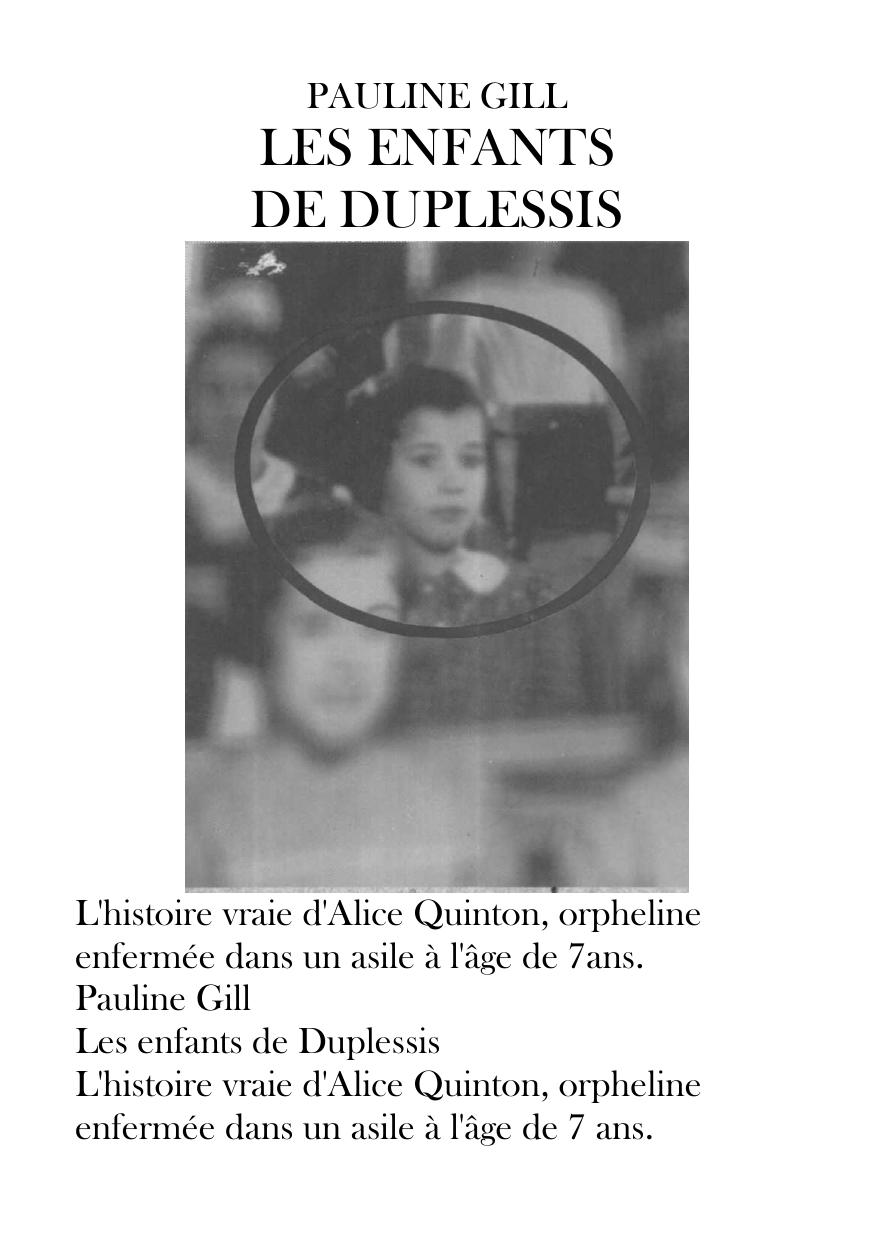 Les enfants de Duplessis