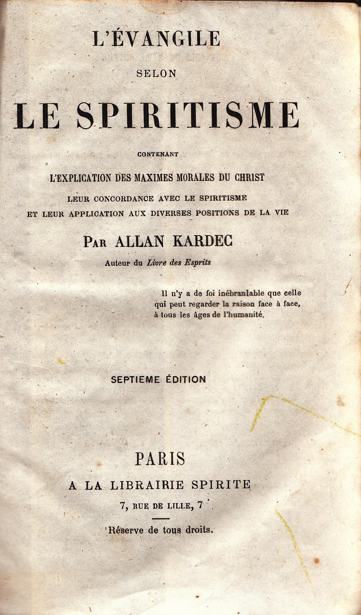 La Bible du Spiritisme: Contenant les six œuvres fondamentales du spiritisme : Qu'est-ce que le Spiritisme, Le Livre des Esprits, Le Livre des ... le Spiritisme, La Genèse selon le Spiritisme