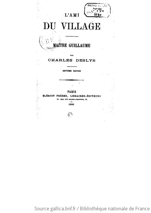 L'ami du village