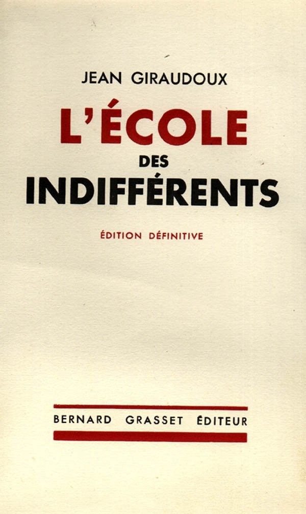 L’école des indifférents