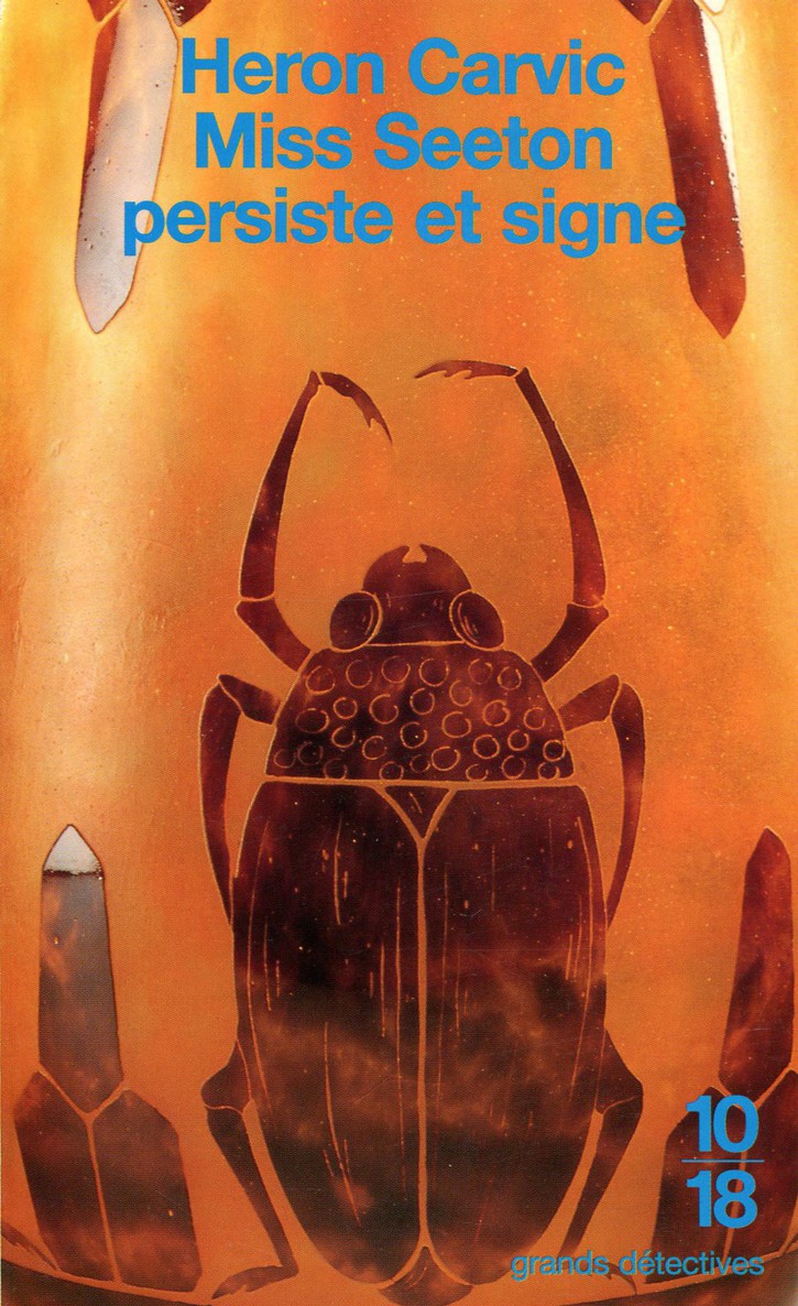 Miss Seeton persiste et signe