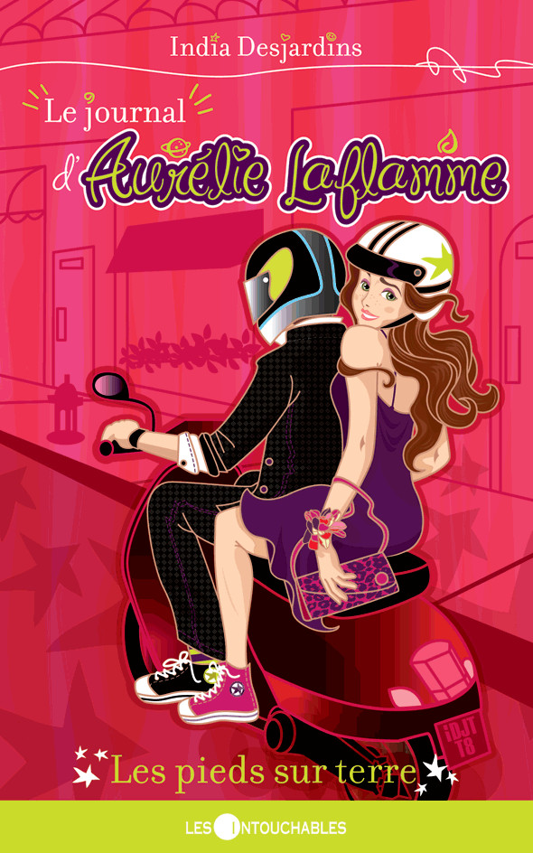 Le journal d'Aurélie Laflamme T08- les pieds sur terre