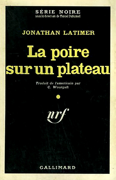 La poire sur un plateau