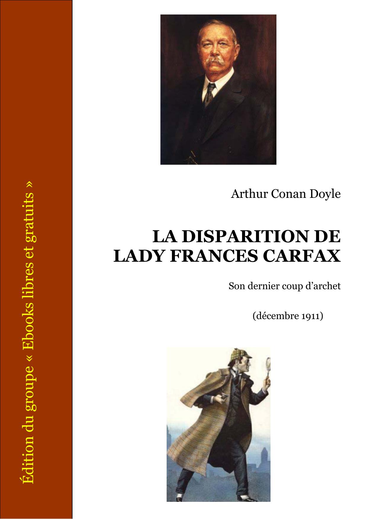 La disparition de lady frances carfax