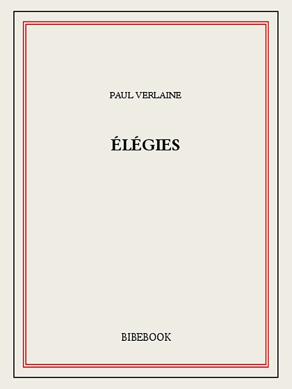 Élégies