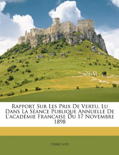 Rapport sur les prix de vertu