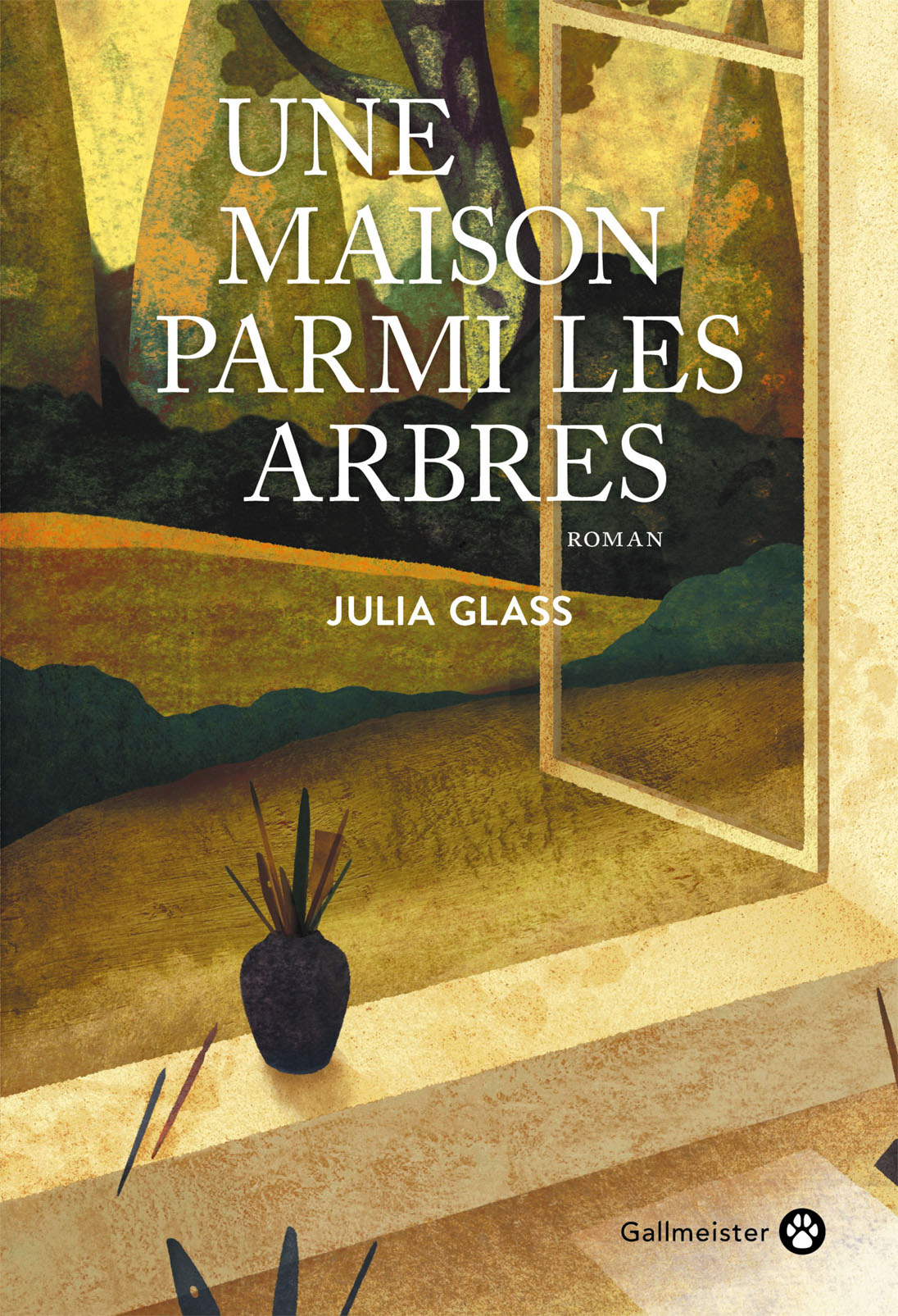 Une maison parmi les arbres