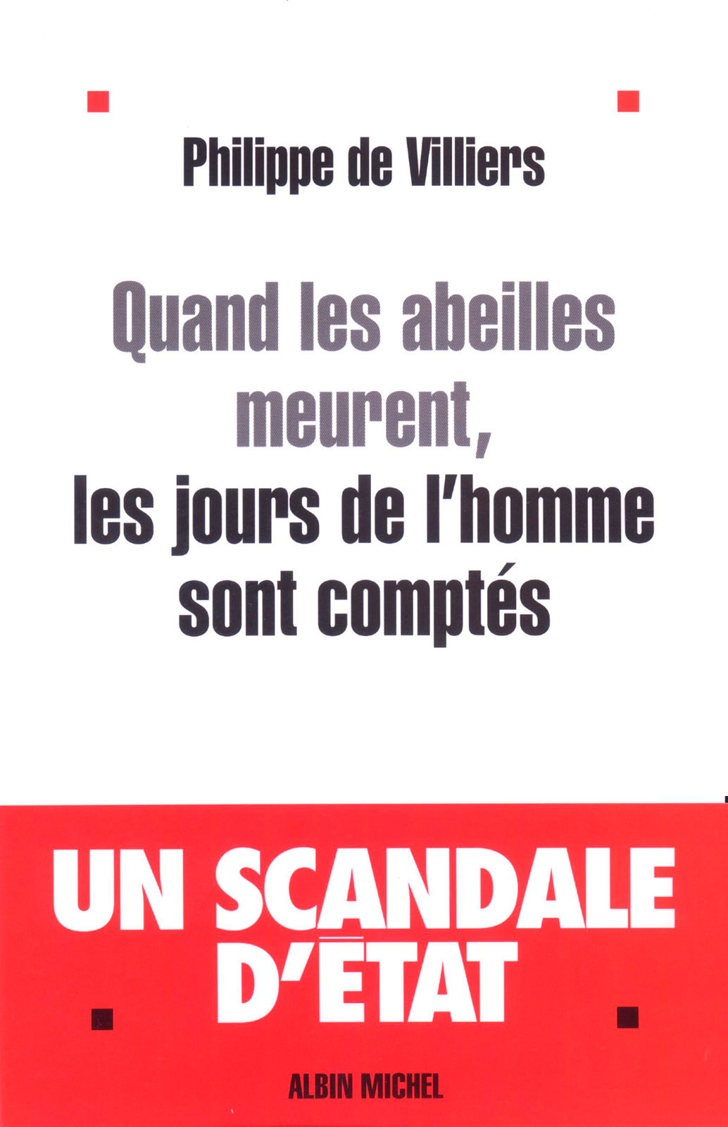 Quand les abeilles meurent, les jours de l’homme sont comptés