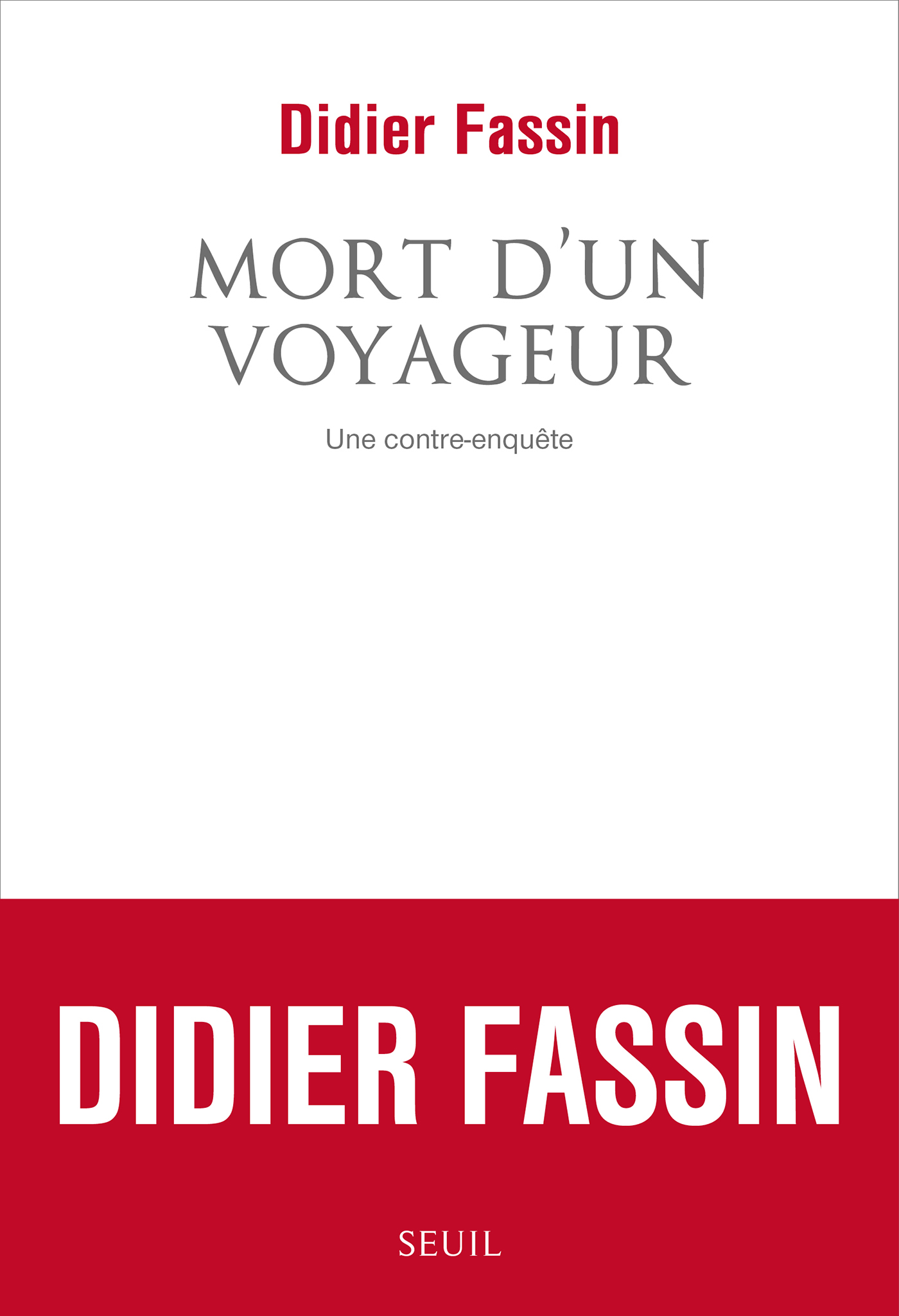 Mort d'un voyageur. Une contre-enquête