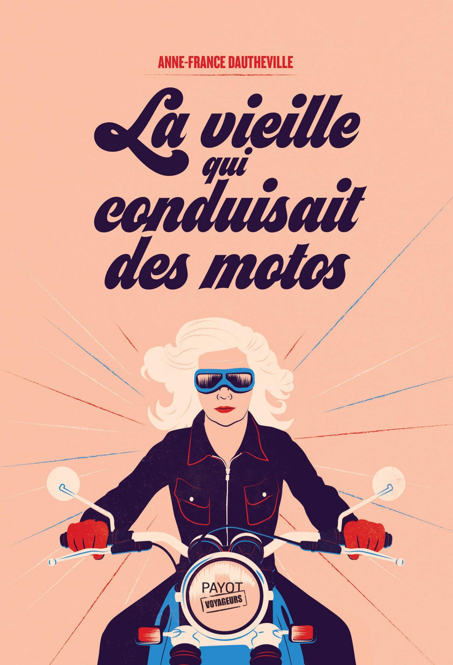 La vieille qui conduisait des motos