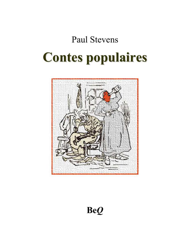 Contes Populaires: Préface et dédicace de L'auteur