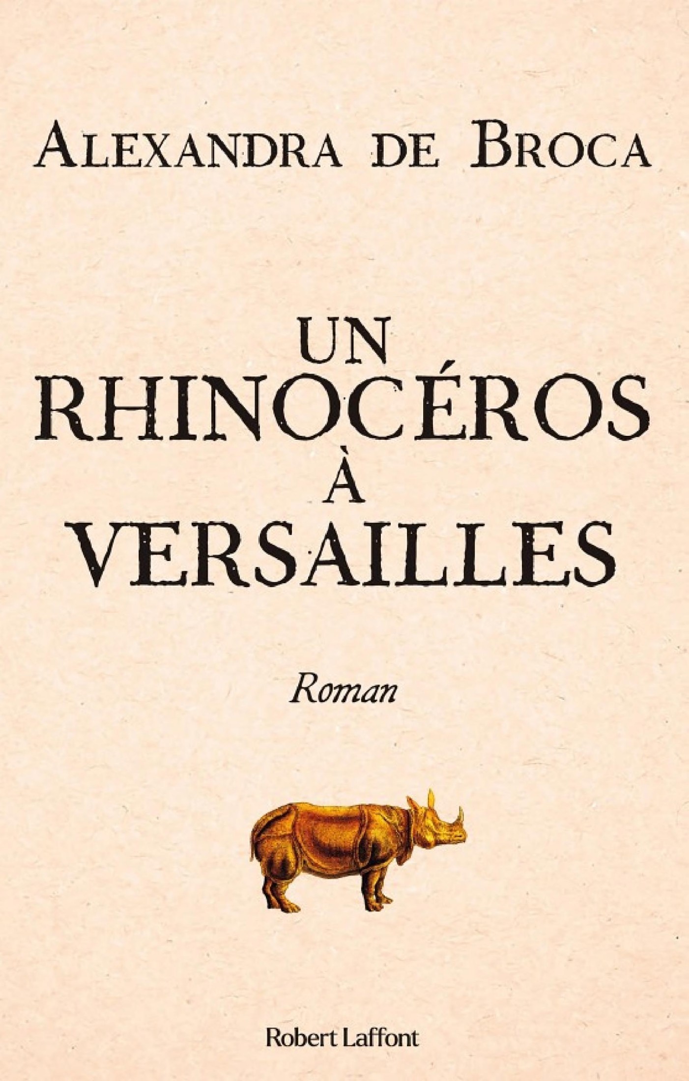Un rhinocéros à Versailles