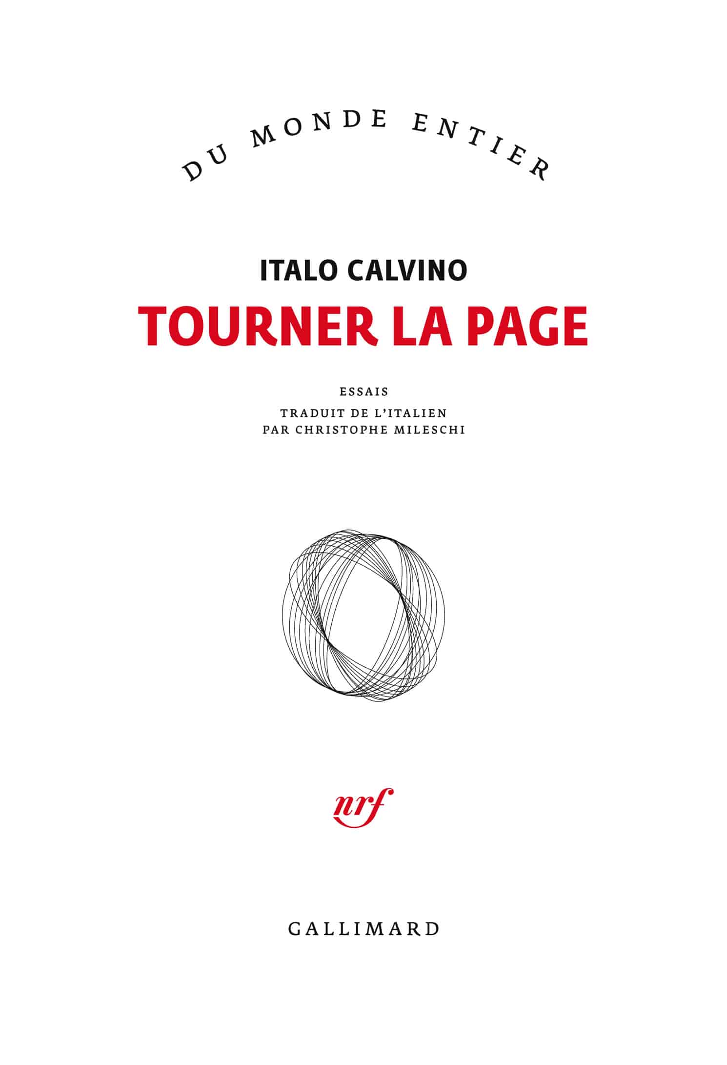 Tourner la page