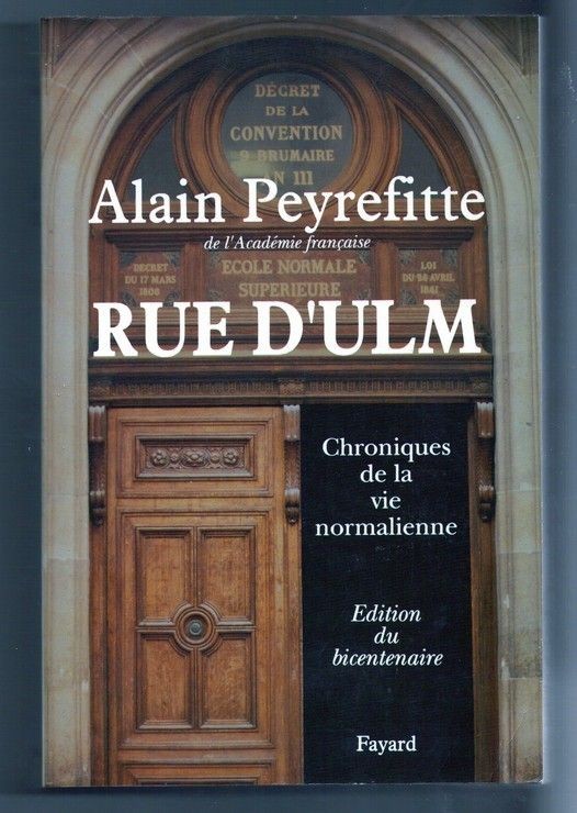 Rue d'Ulm: Chroniques de la vie normalienne