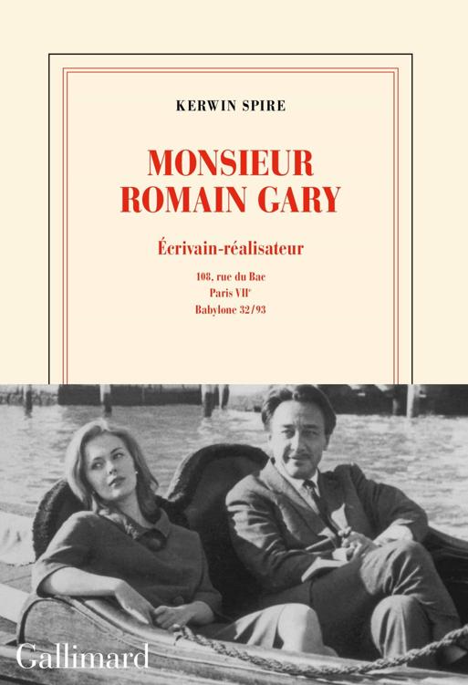 Monsieur Romain Gary. Écrivain-réalisateur - 108, rue du Bac - Paris, VIIe - Babylone 32-93