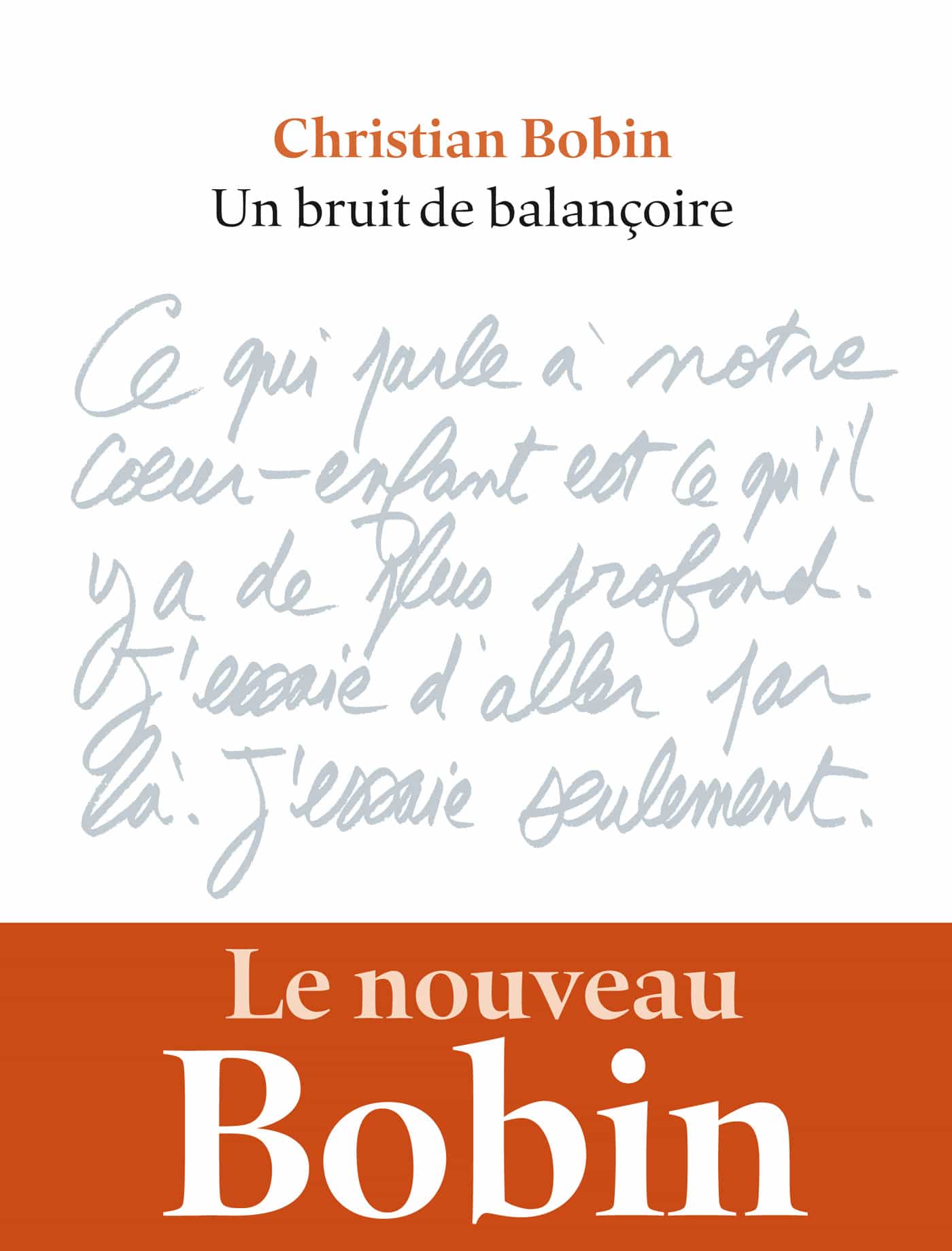 Un bruit de balançoire