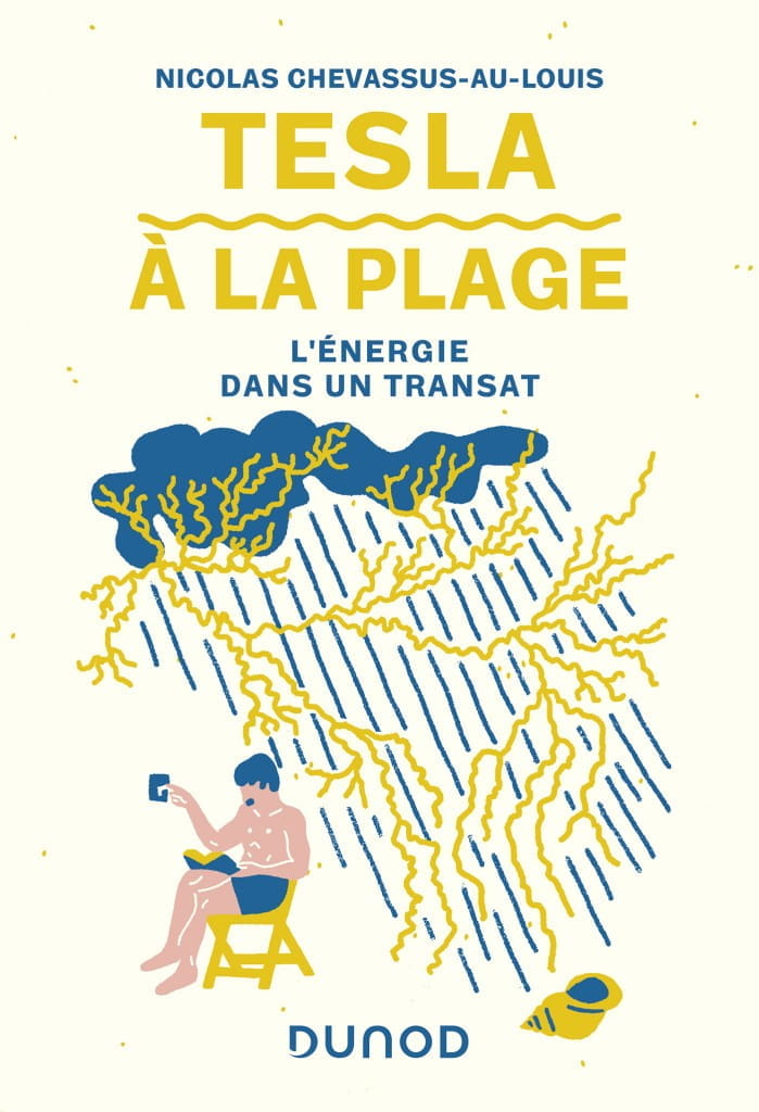 Tesla à la plage : L'énergie dans un transat