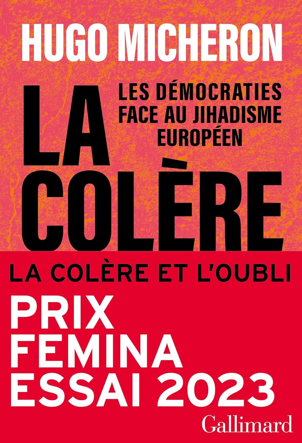 La colère et l'oubli: Les démocraties face au jihadisme européen