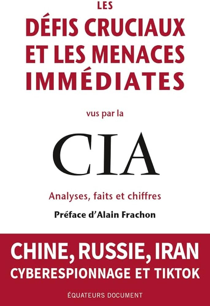 Les Défis cruciaux et les menaces immédiates vus par la CIA: Chine, Russie, Iran, Cyberespionnage et TikTok