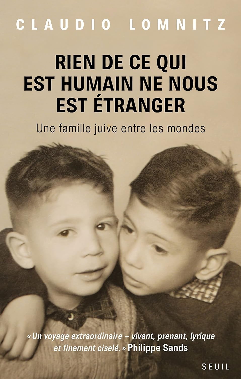 Rien de ce qui est humain ne nous est étranger: Une famille juive entre les mondes