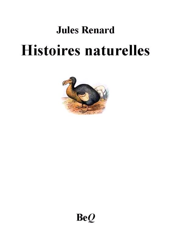 Histoires naturelles