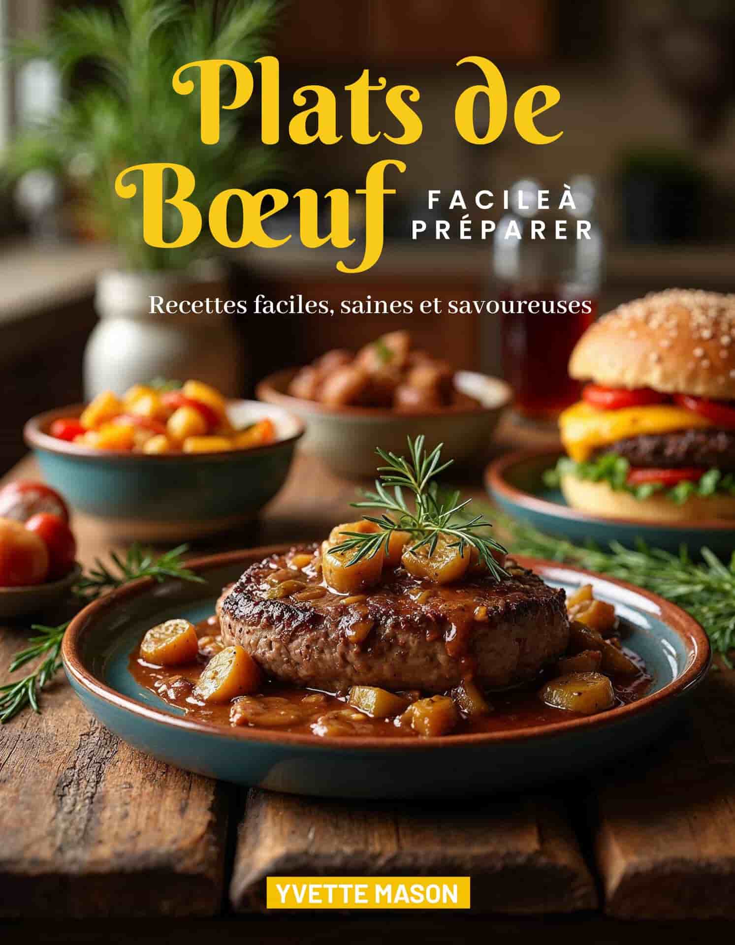 Plats de Bœuf facile à préparer: Recettes faciles, saines et savoureuses
