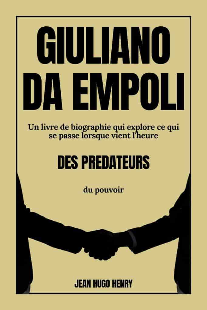 Giuliano da Empoli: Un livre de biographie qui explore ce qui se passe lorsque vient l'heure des prédateurs du pouvoir