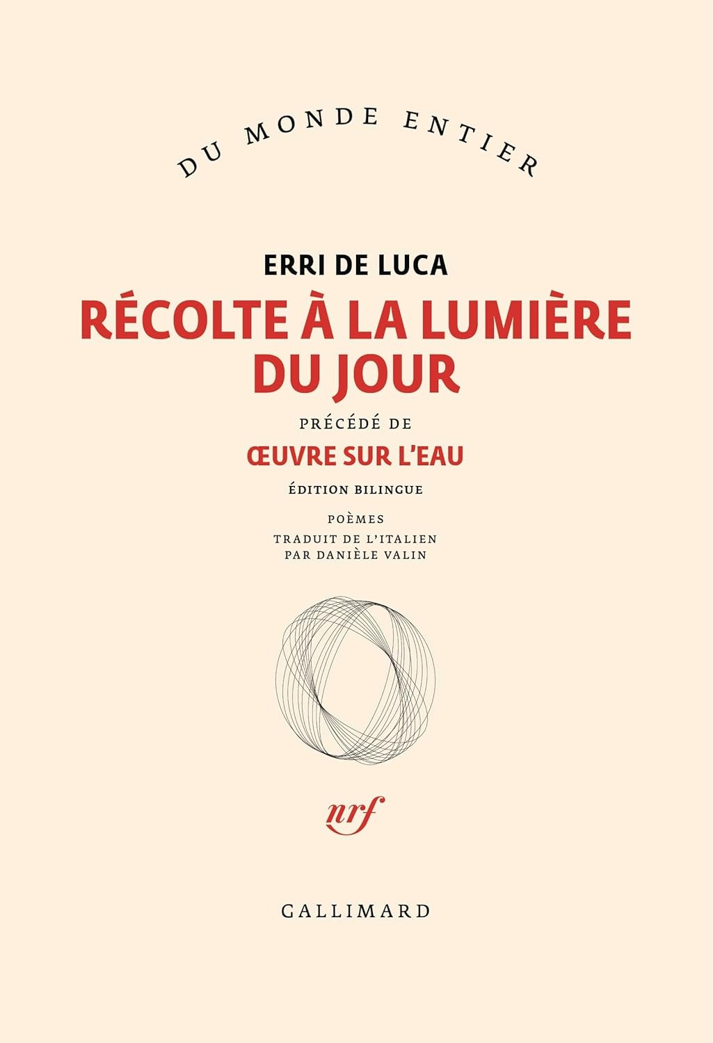 Récolte à la lumière du jour & Œuvre sur l'eau