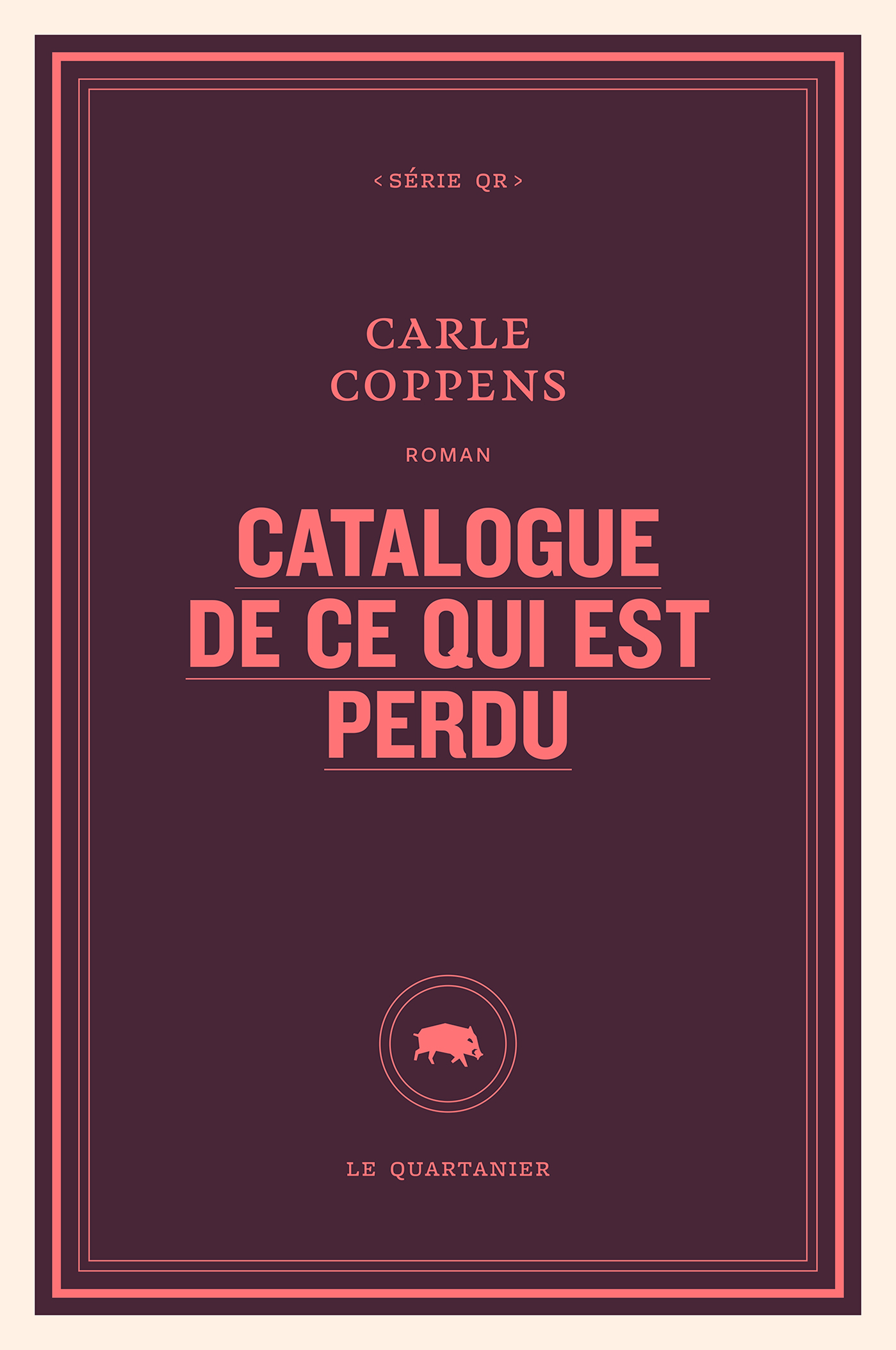 Catalogue de ce qui est perdu