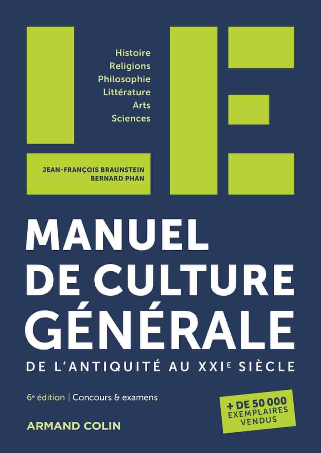 LE Manuel de Culture générale