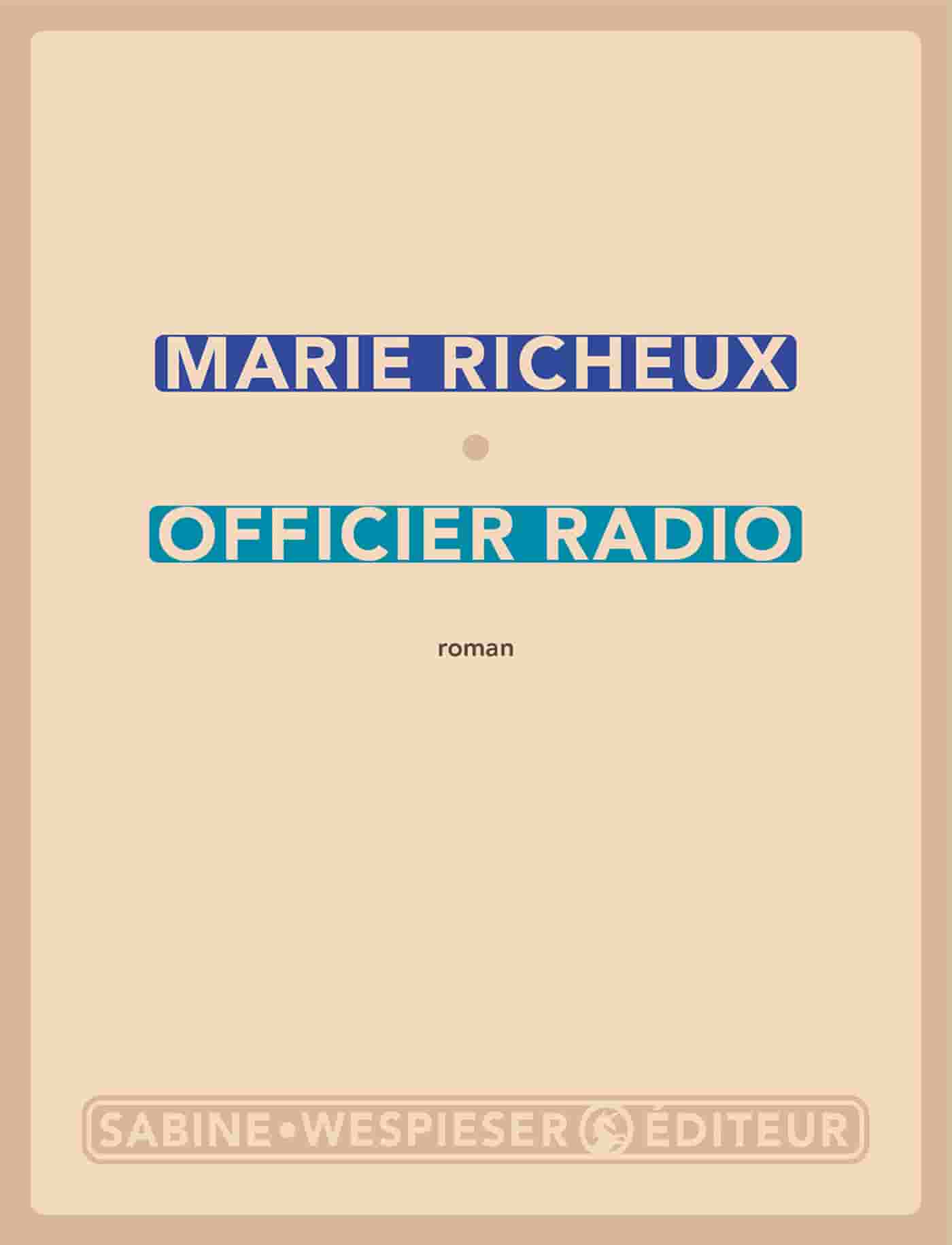 Officier radio