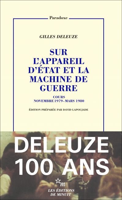 Sur l'appareil d'Etat et la machine de guerre: Cours novembre 1979 - mars 1980