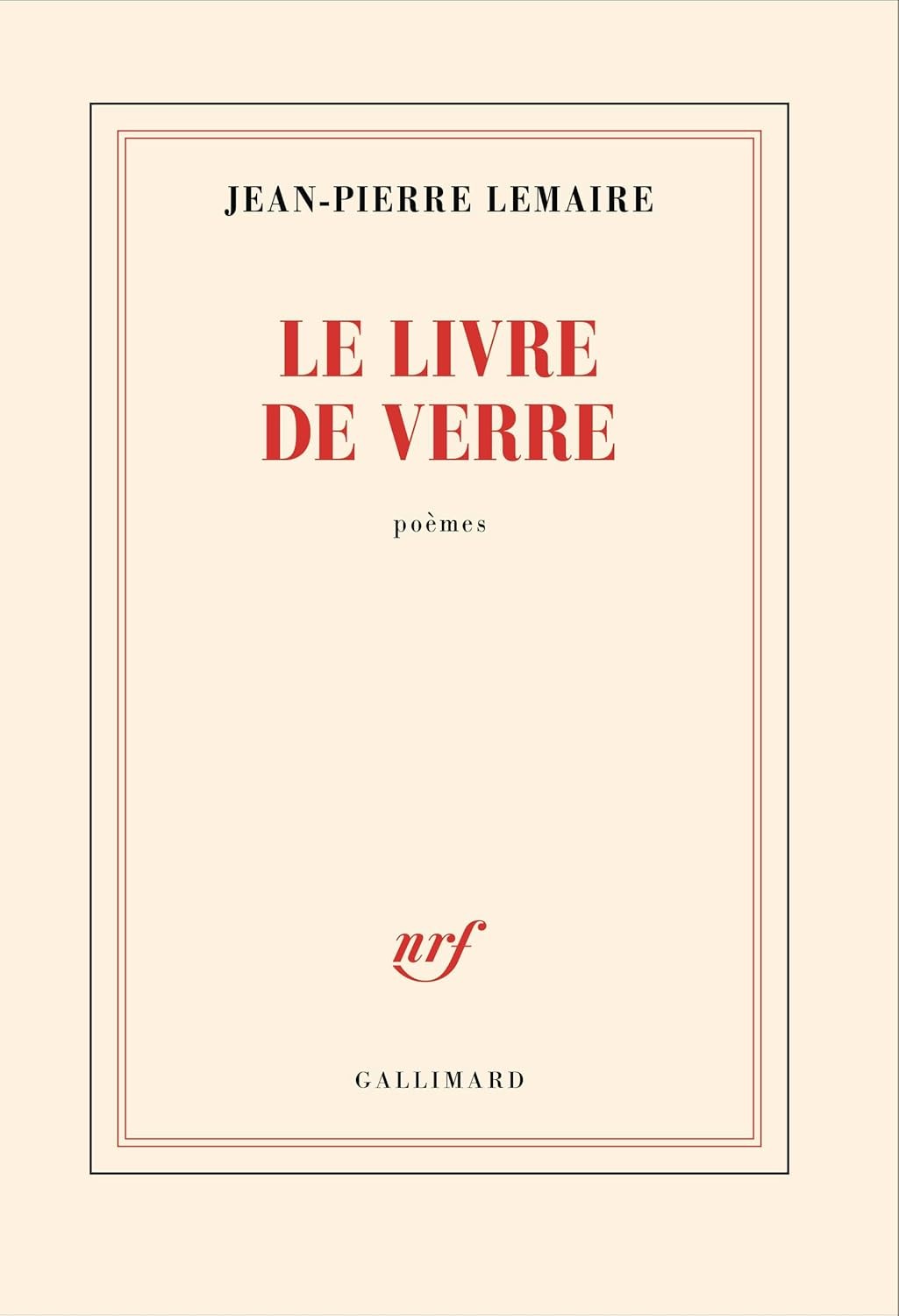 Le livre de verre