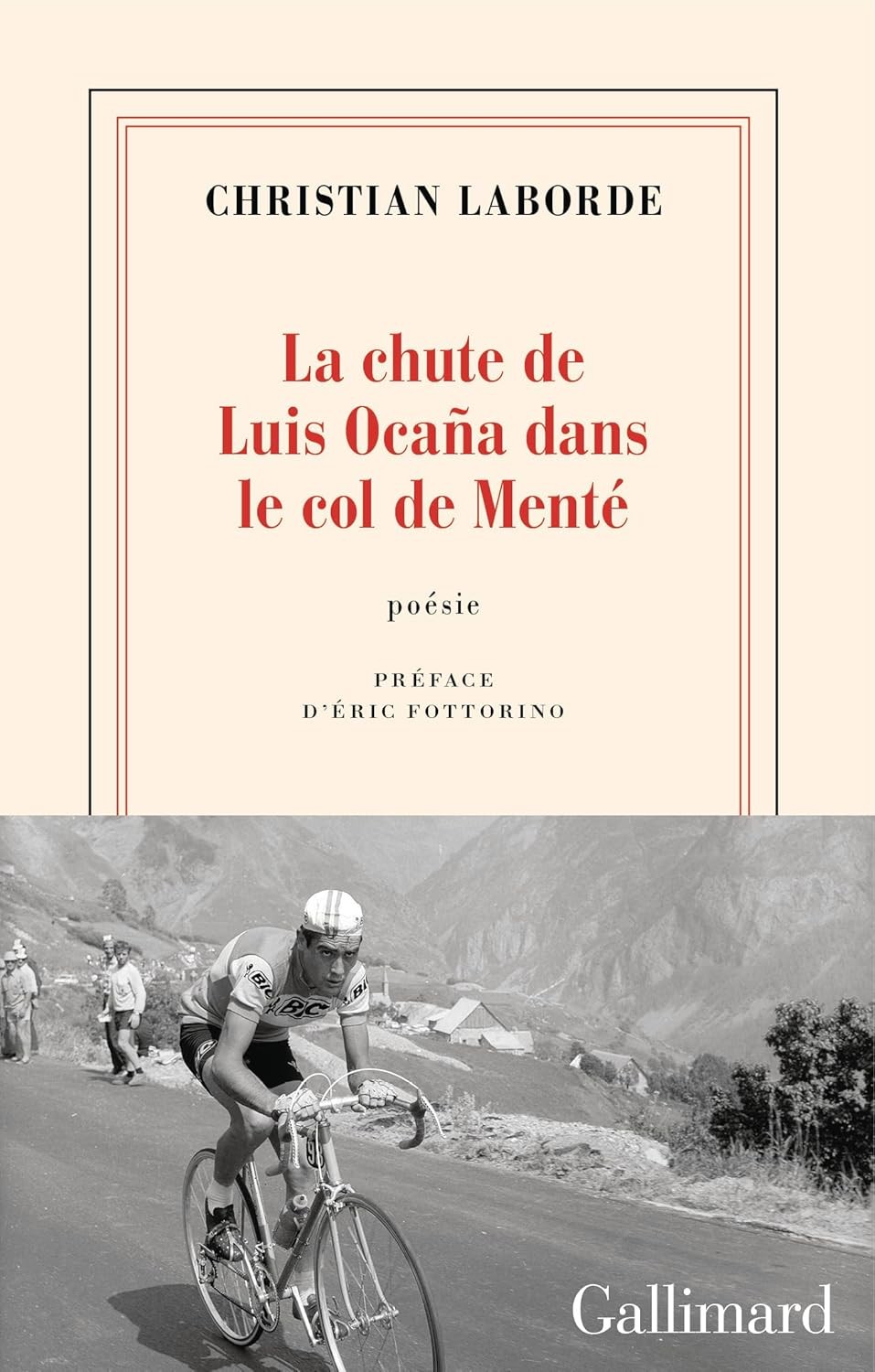 La chute de Luis Ocaña dans le col de Menté