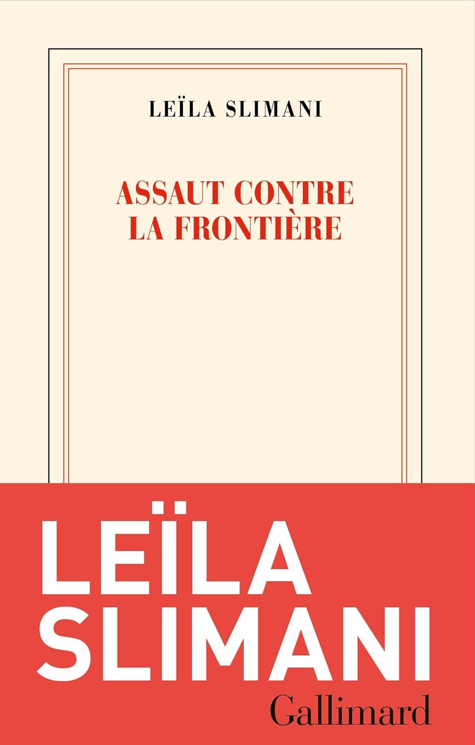 Assaut contre la frontière