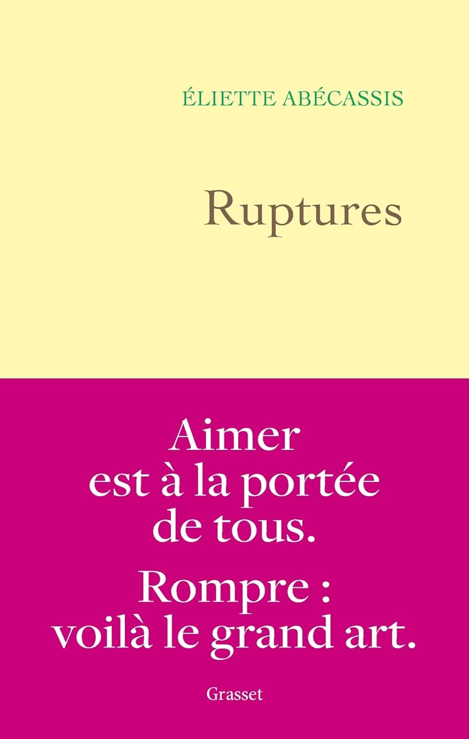 Ruptures : Nouvelles