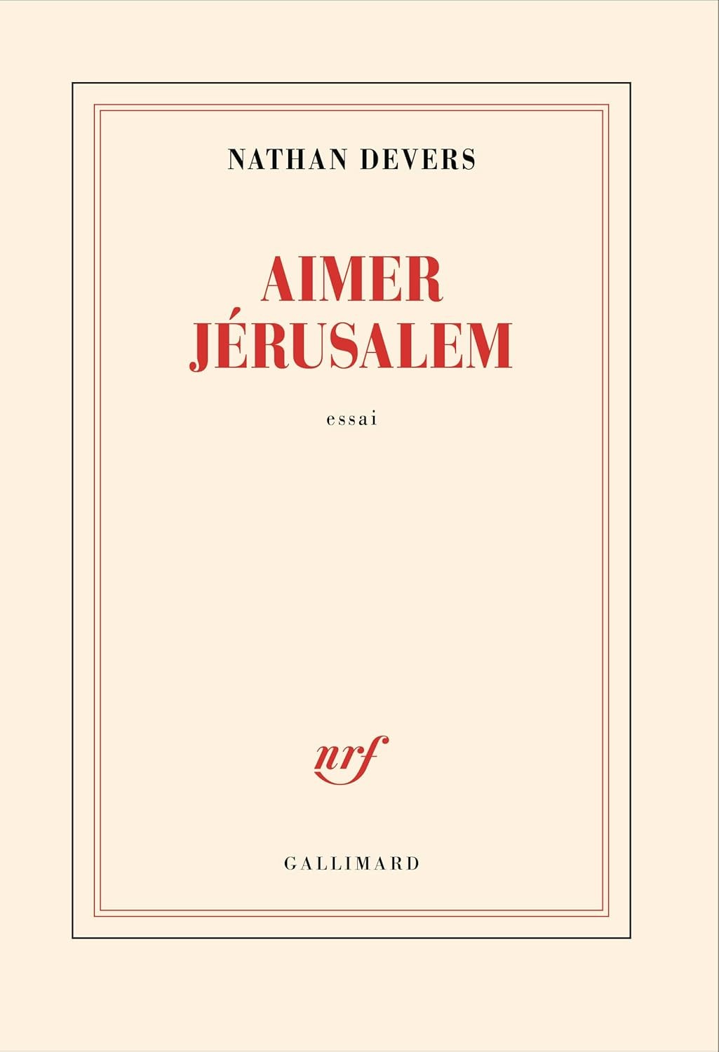 Aimer Jérusalem