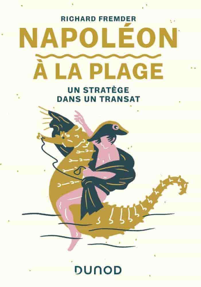 Napoléon à la plage : Un stratège dans un transat