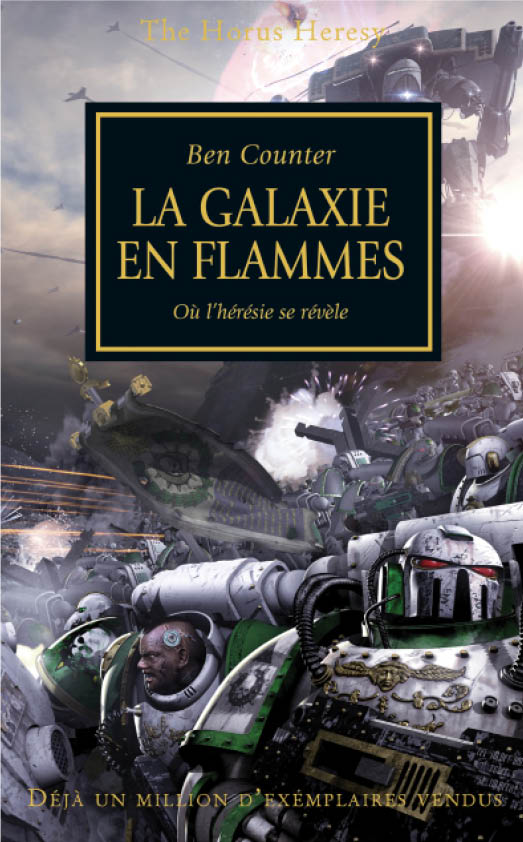 La galaxie en flammes