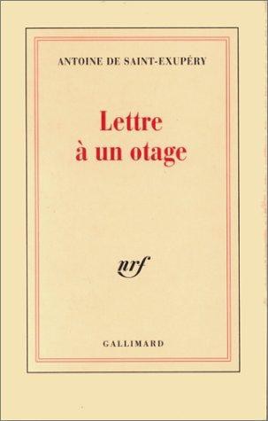 Lettre à un otage